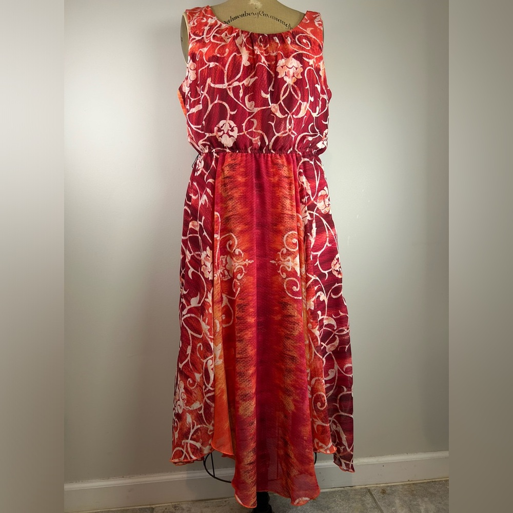 Rabbit Rabbit Rabbit Size 12 Lined Pullover Sleeveless Dress